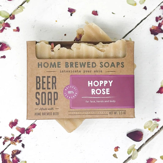 Home Brewed Beer Soap Hoppy Rose