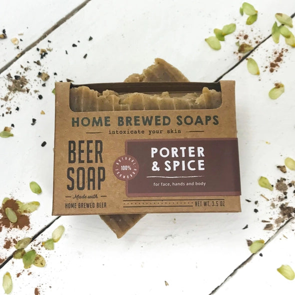 Home Brewed Beer Soap Porter & Spice