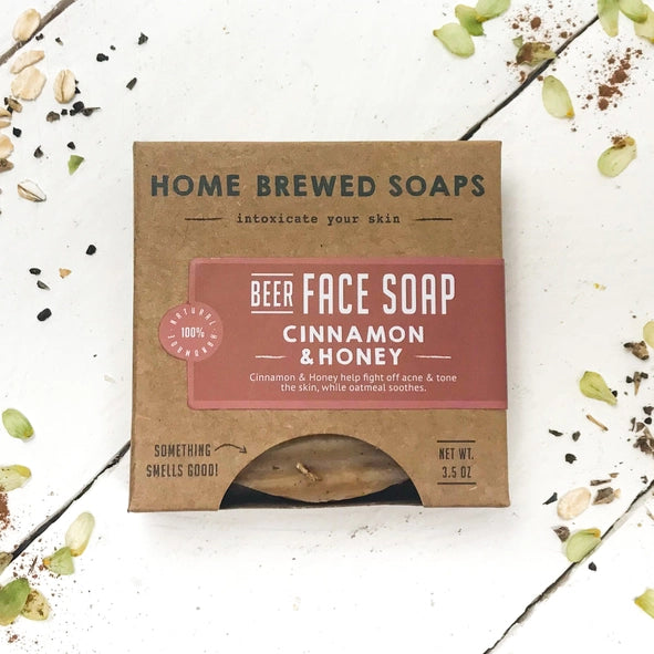 Beer Face Soap Cinnamon Honey