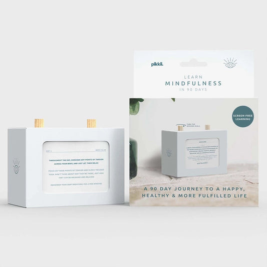 Mindfulness in 90 Days Scroll Box | Wellness Gift