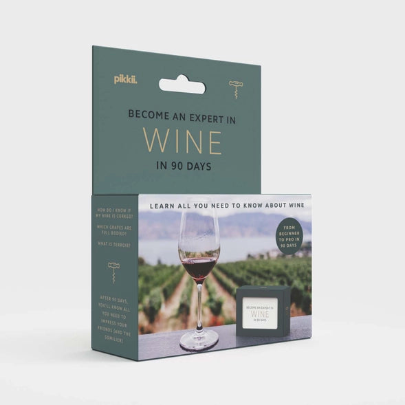 Become An Expert in Wine in 90 Days Slide Box