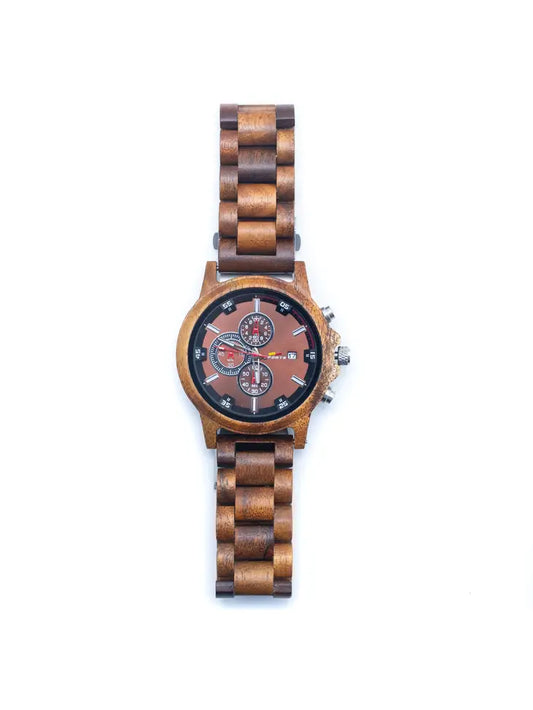 Handcrafted, Natural Wood Wrist Watch