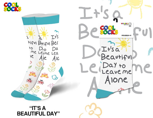 Its A Beautiful Day - Womens Crew Folded