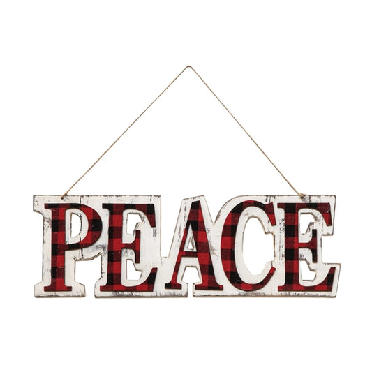 Wooden Peace Hanger