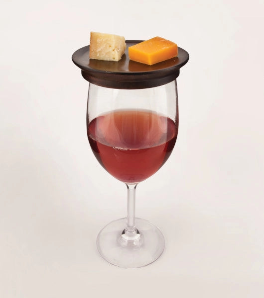 Rustic Farmhouse: Wine Glass Topper Appetizer Plates