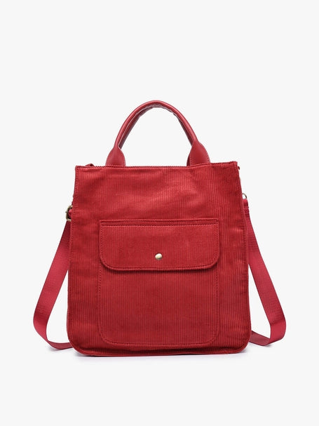 Hannah Corduroy Satchel w/ Guitar Strap