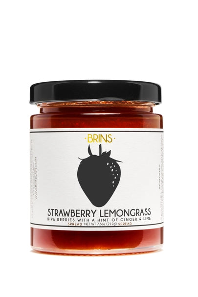 Strawberry Lemongrass Spread and Preserve