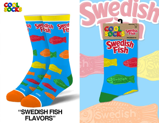 Swedish Fish Flavors - Men's Crew Folded