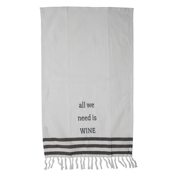 All We Need is Wine Towel