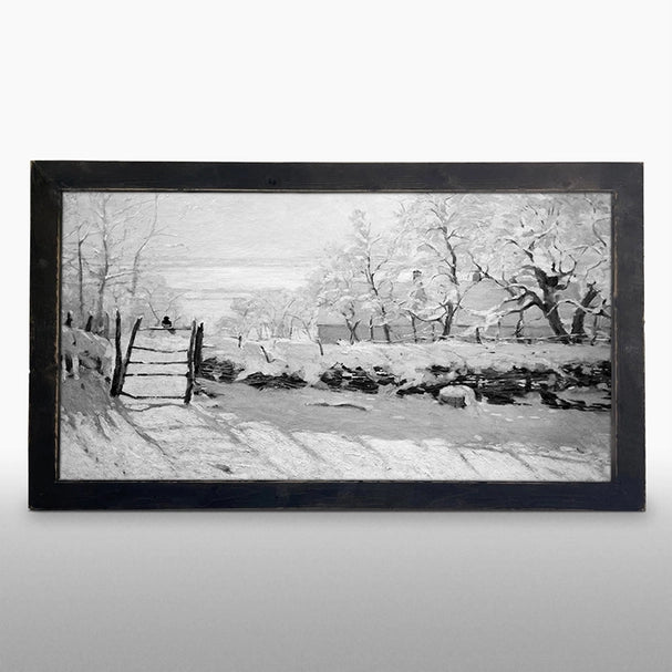 Vintage Winter Gate