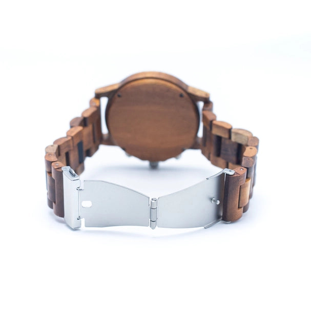 Handcrafted, Natural Wood Wrist Watch