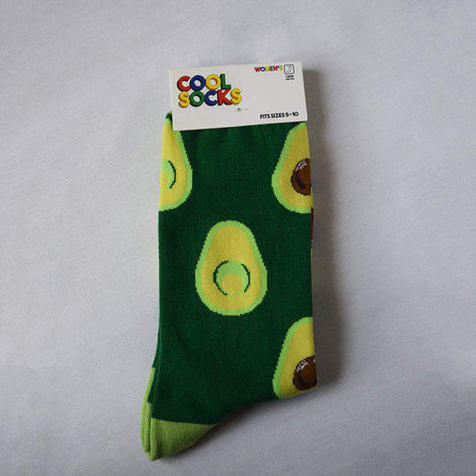 Women's Avocado Crew Socks