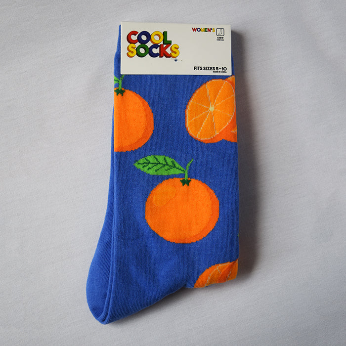 Women's Oranges Crew Socks