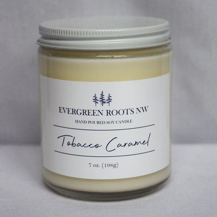 Tobacco Caramel Soy Candle