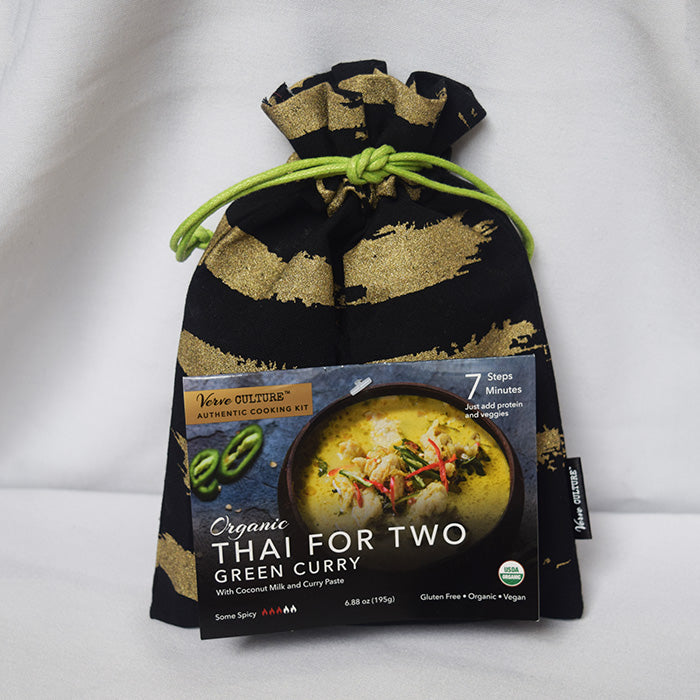 Organic Green Curry Thai for Two Cooking Kit